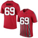 NCAA Ohio State Buckeyes Men's #69 Matthew Burrell Throwback Nike Football College Jersey FDX0745MN